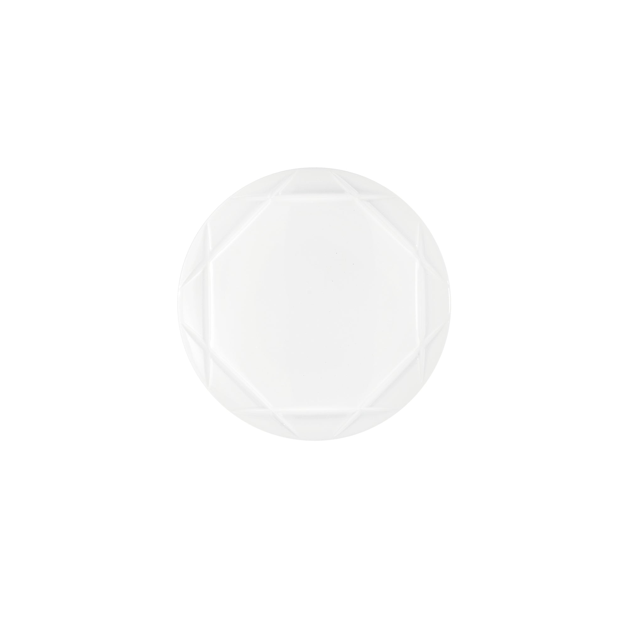 "Plafoniera ELIXIR bianca in acrilico - CCT 40 cm. Ø"
