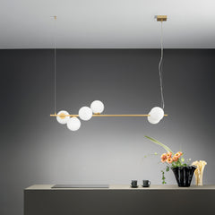 SOSPENSIONE ENOIRE ORO 6XE14 120X12X150CM