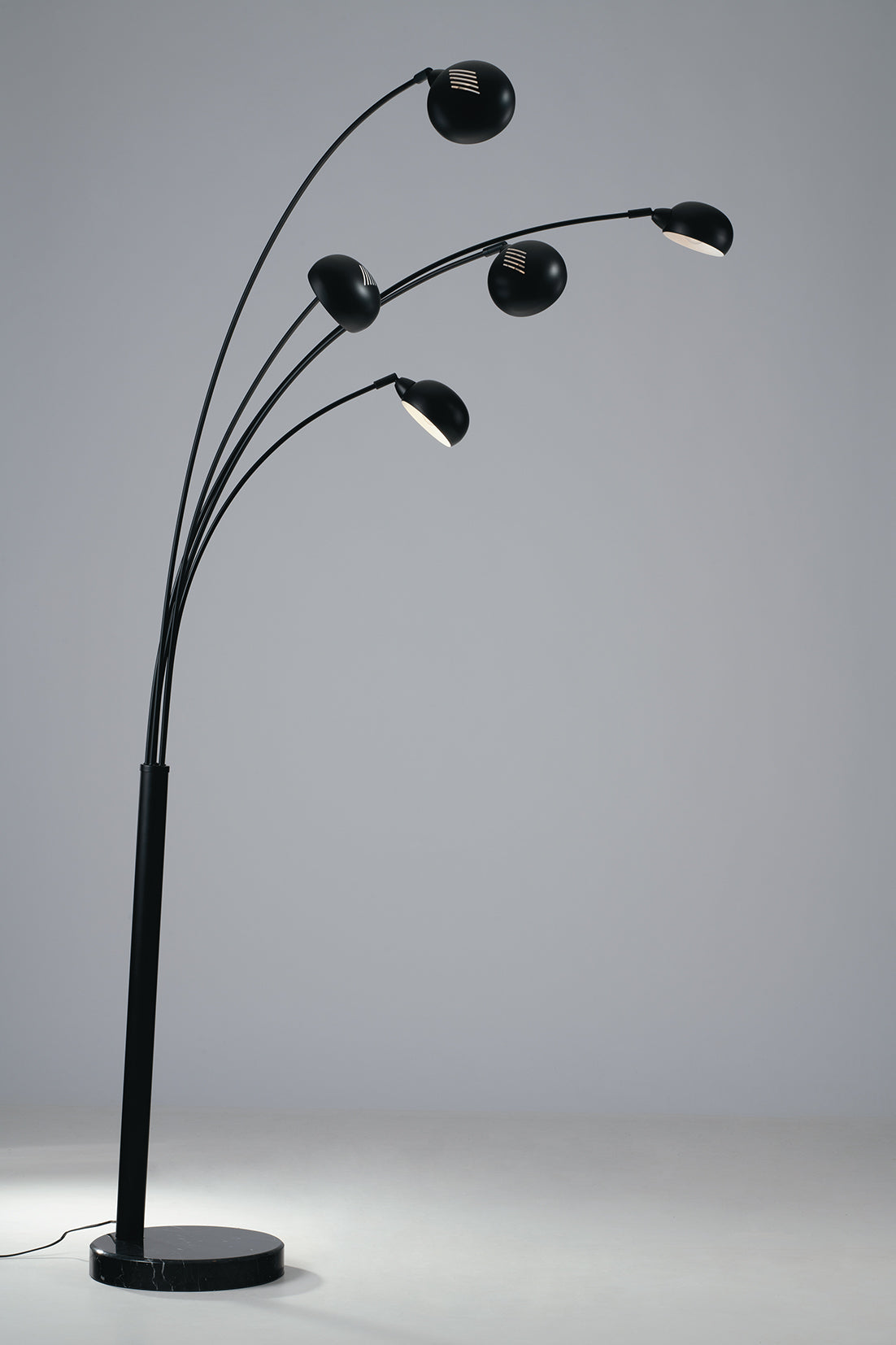 PIANTANA ERACLE NERA 5XE14 108X35X219CM
