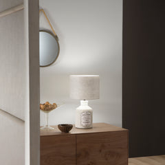 LUME FACTORY GRIGIO 1XE27 33X54CM