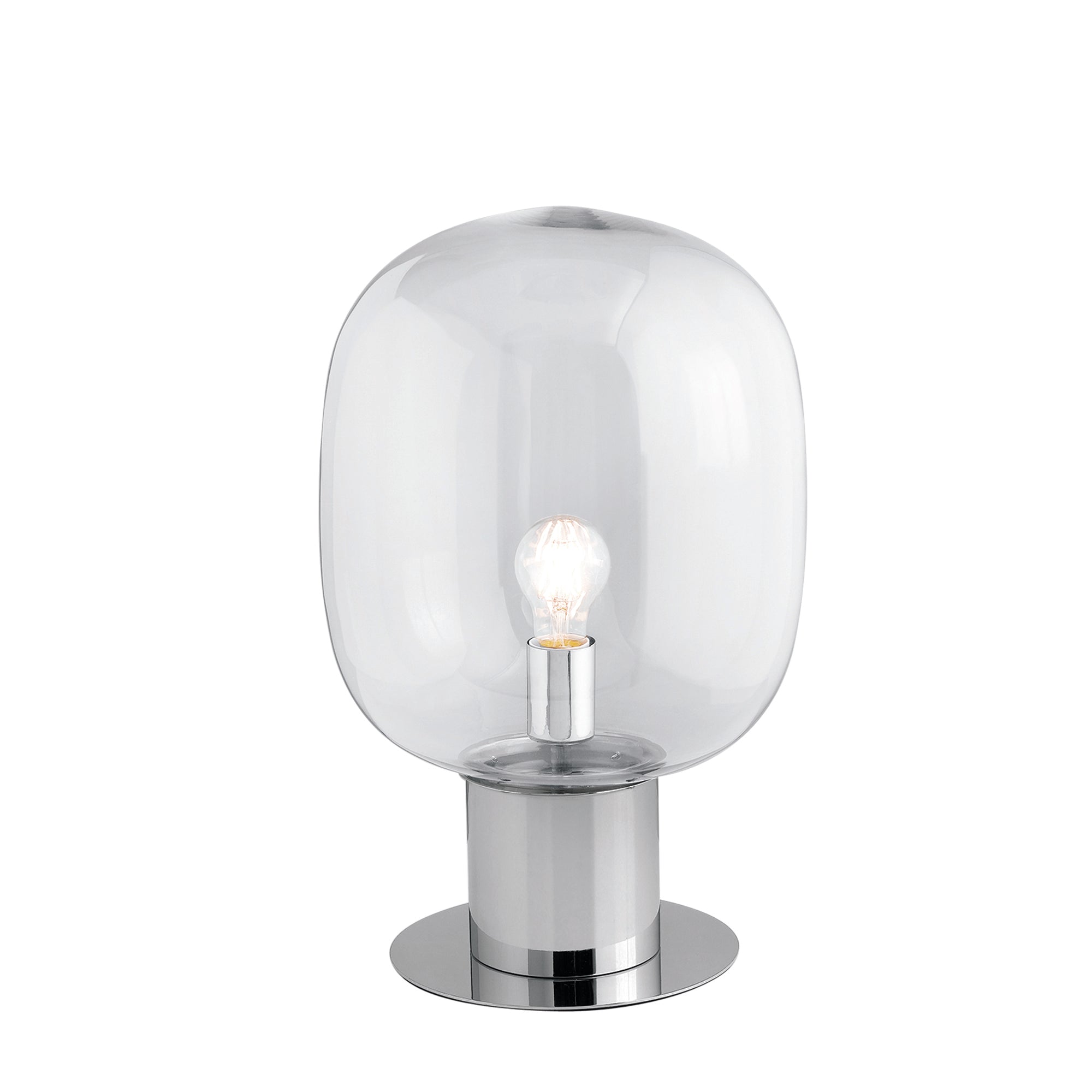 LUME FELLINI CROMO 1XE27 30X30X47CM