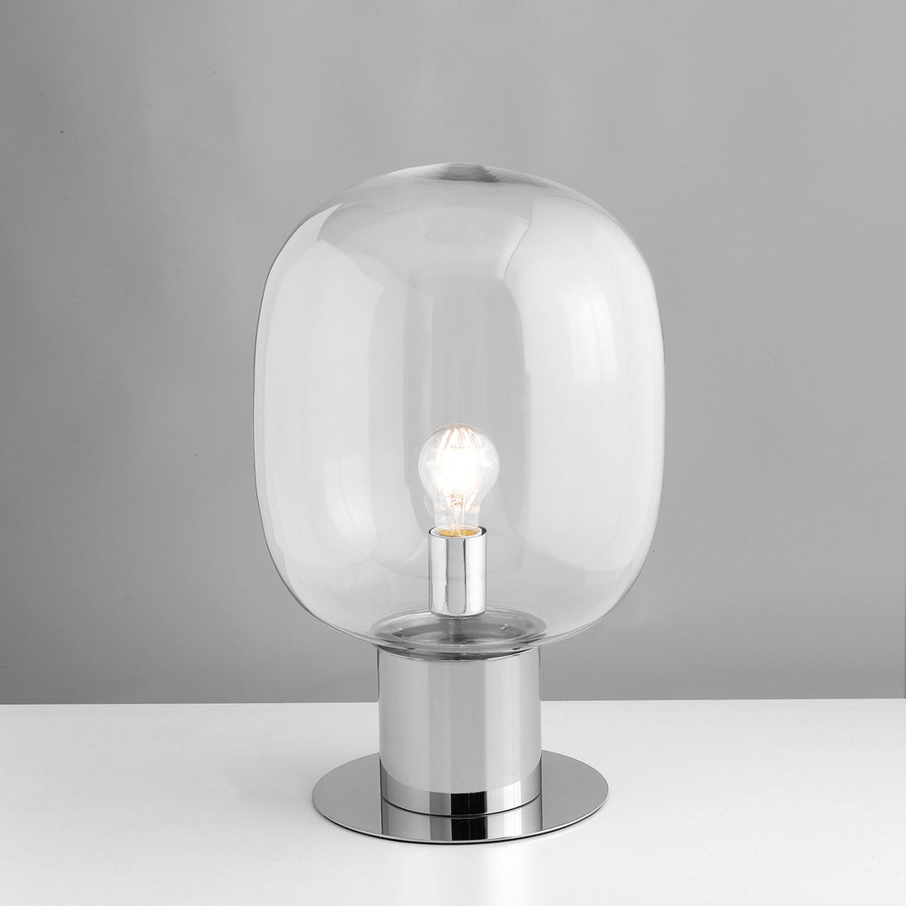 LUME FELLINI CROMO 1XE27 30X30X47CM