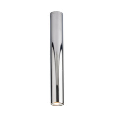 PLAFONIERA FLUKE TONDA CROMO 1XGU10 5,5X5,5X40CM
