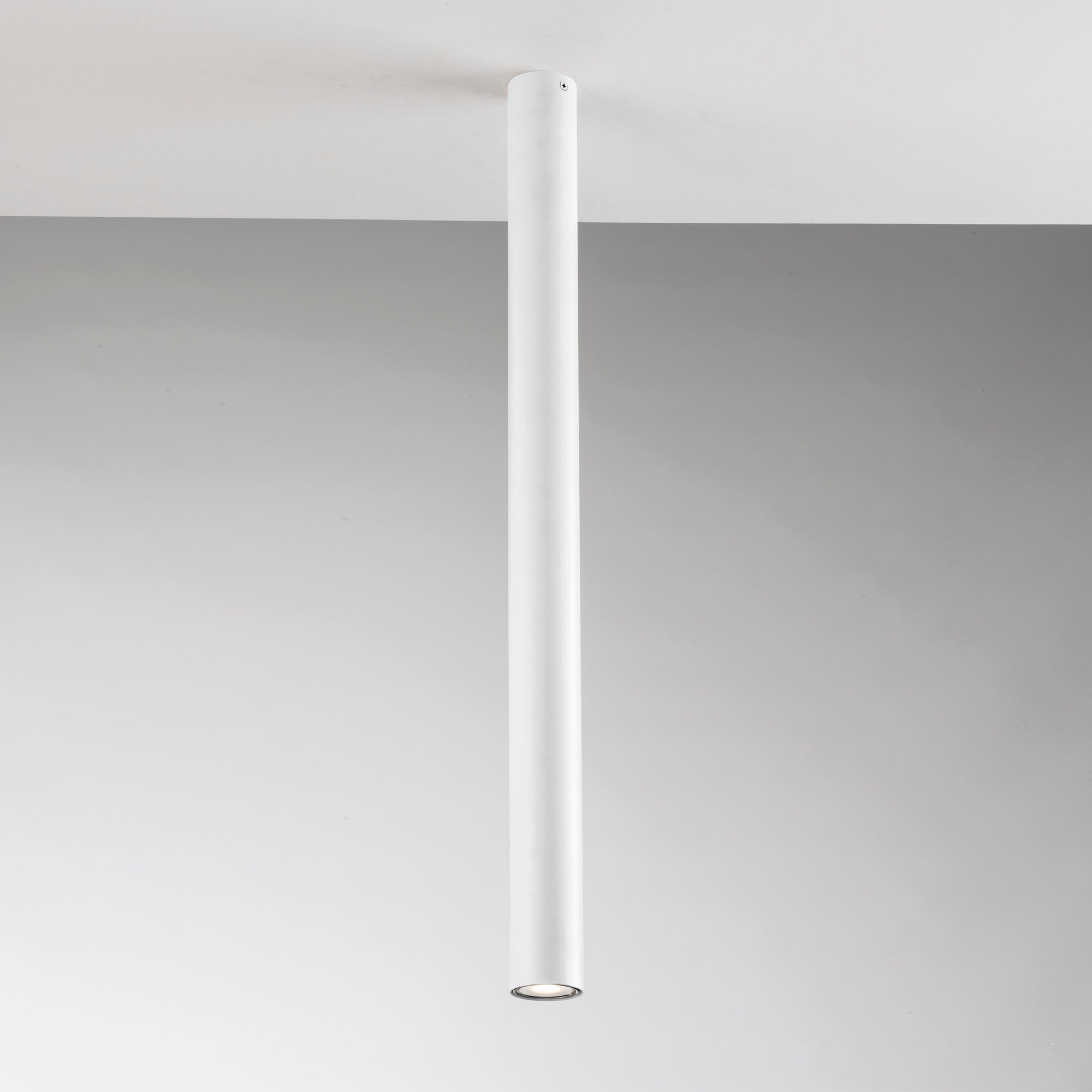 PLAFONIERA FLUKE TONDA BIANCA 1XGU10 5,5X5,5X75CM