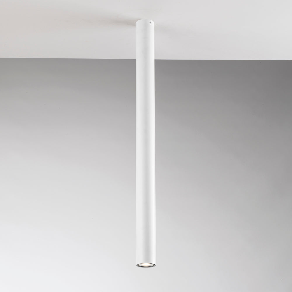 PLAFONIERA FLUKE TONDA BIANCA 1XGU10 5,5X5,5X75CM