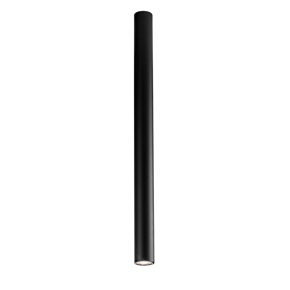 PLAFONIERA FLUKE TONDA NERA 1XGU10 5,5X5,5X75CM