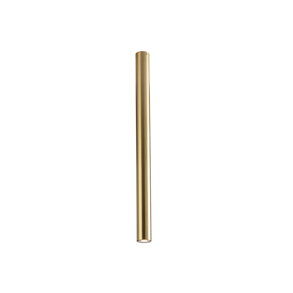 PLAFONIERA FLUKE TONDA ORO 1XGU10 5,5X5,5X75CM