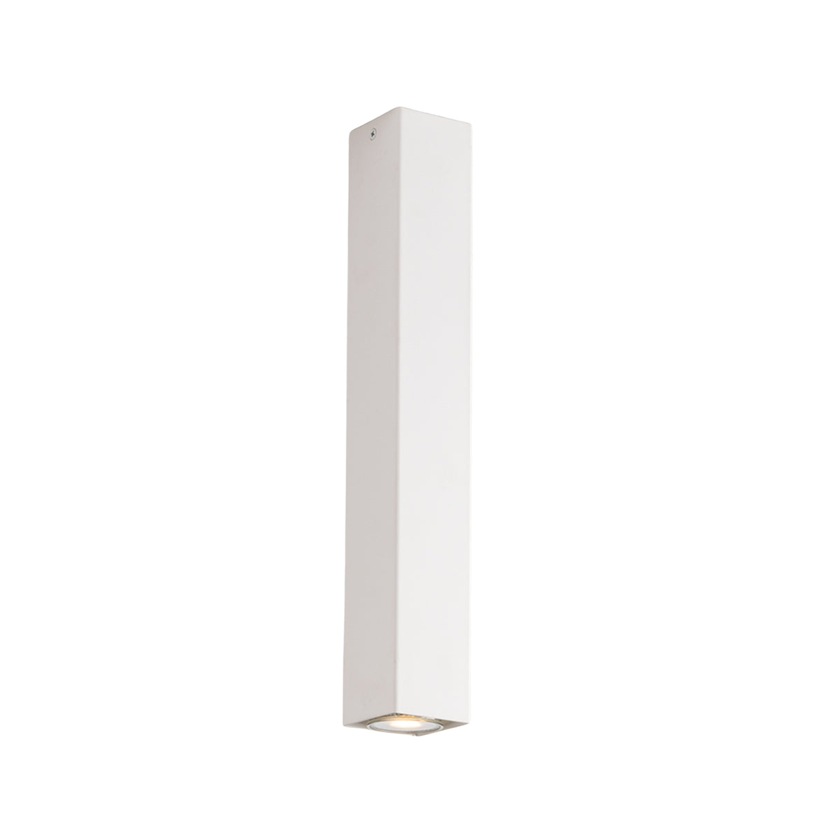 PLAFONIERA FLUKE QUADRATA BIANCA 1XGU10 6X6X40CM