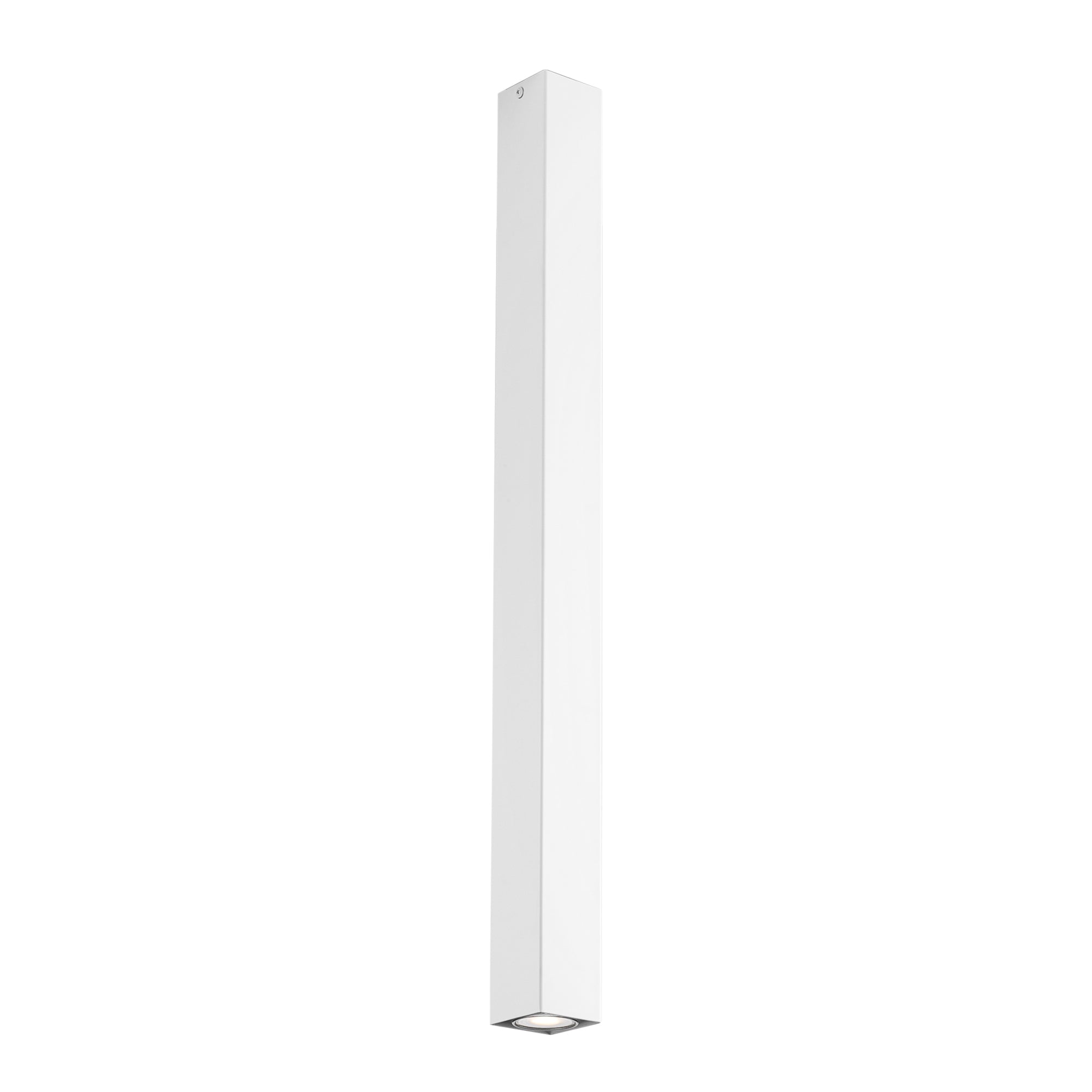 PLAFONIERA FLUKE QUADRATA BIANCA 1XGU10 6X6X75CM