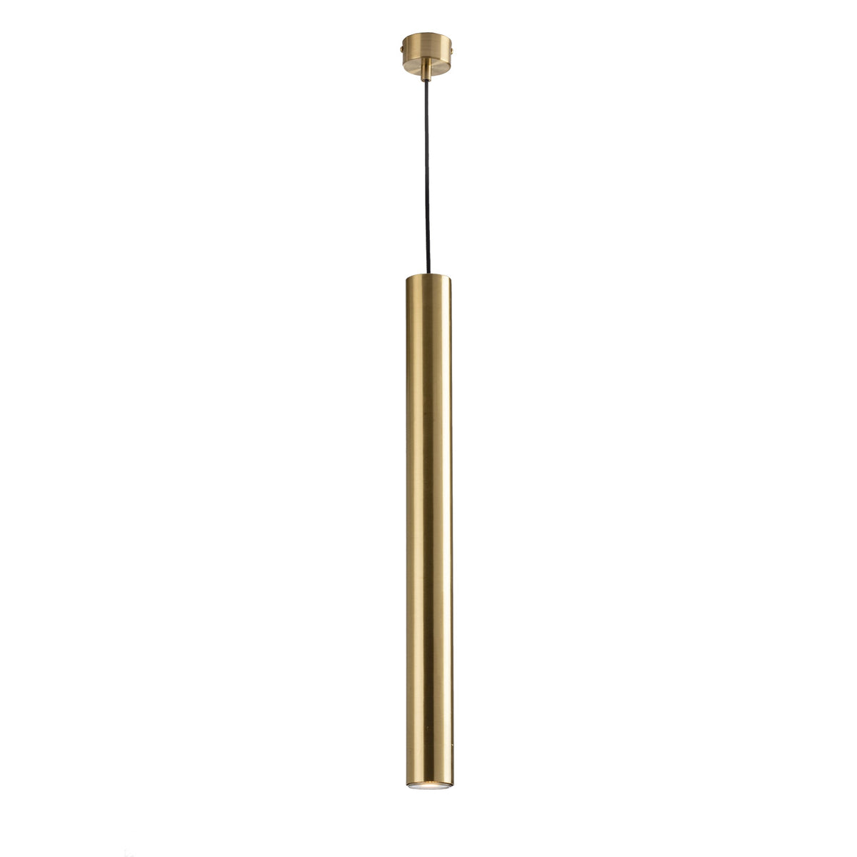 SOSPENSIONE FLUKE TONDA ORO 1XGU10 5,5X5,5X60CM