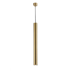 SOSPENSIONE FLUKE TONDA ORO 1XGU10 5,5X5,5X60CM