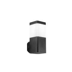 APPLIQUE FOCUS NERA SQUADRATA 1XGU10 IP65 10X13X24CM