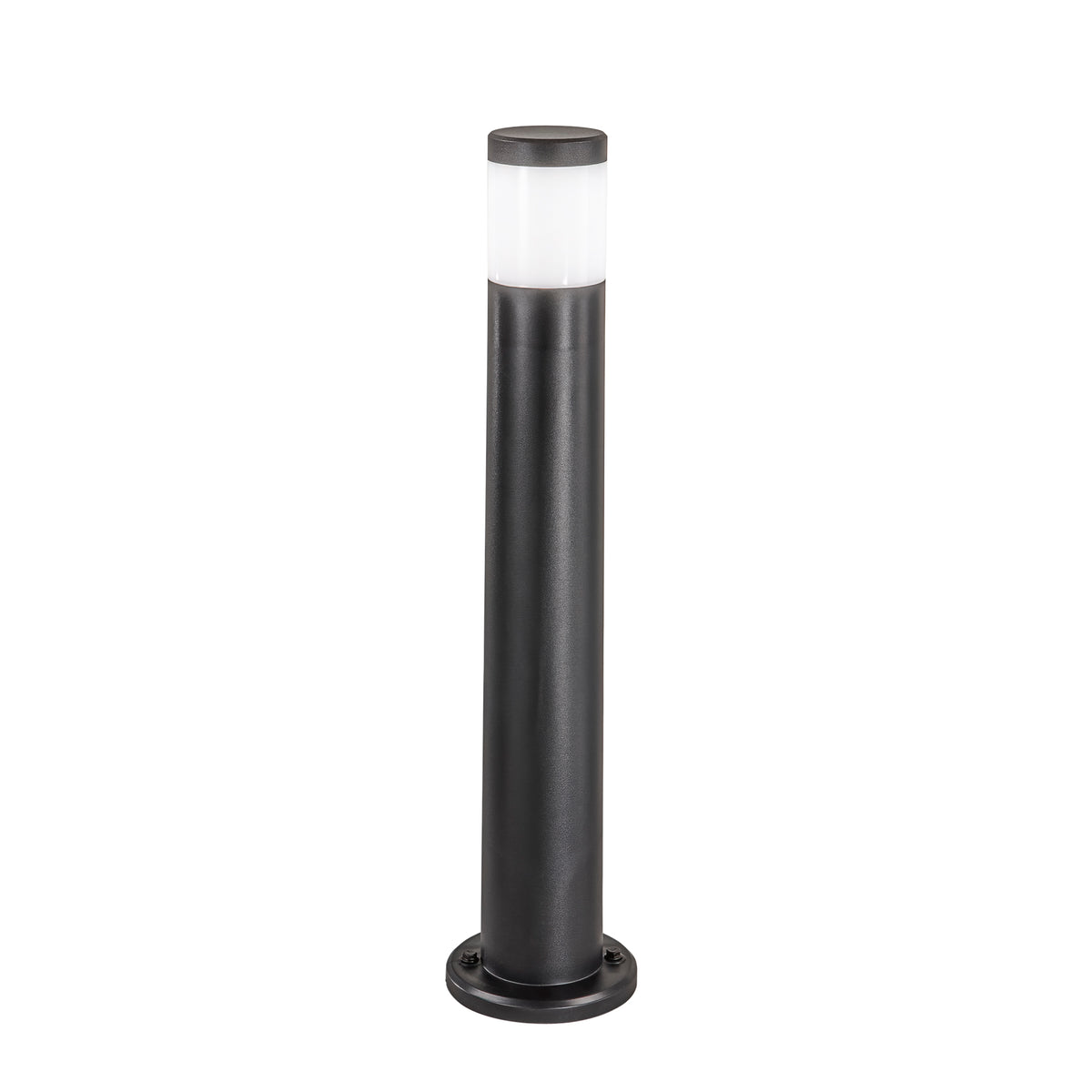 PALETTO FOCUS NERO TONDO 1XGU10 IP65 17,5X77,5CM