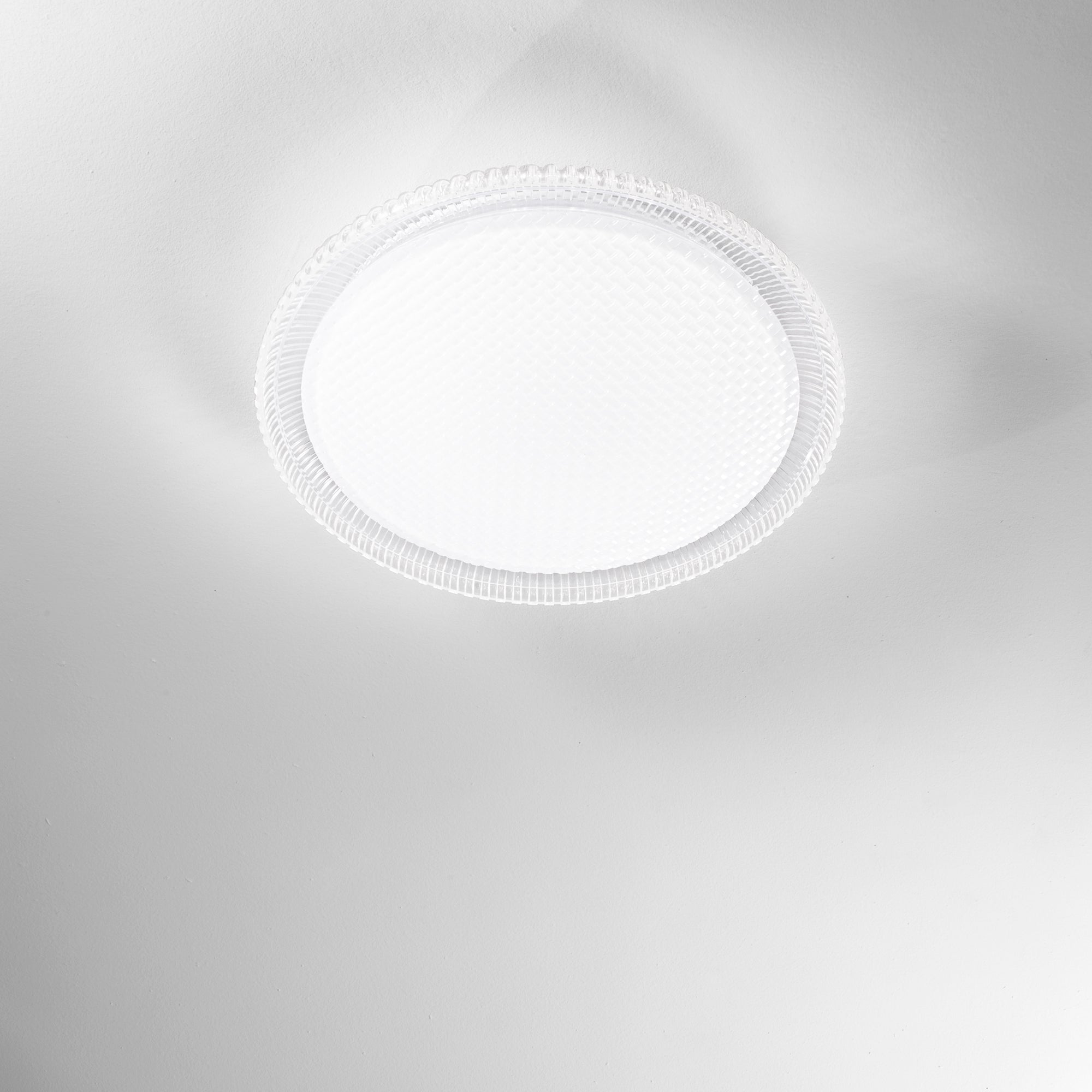 PLAFONIERA LED FROZEN BIANCA 37,5W 6000LM CCT 58X58CM