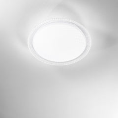 PLAFONIERA LED FROZEN BIANCA 37,5W 6000LM CCT 58X58CM