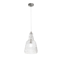 SOSPENSIONE GALWAY TRASPARENTE 1XE27 23X150CM