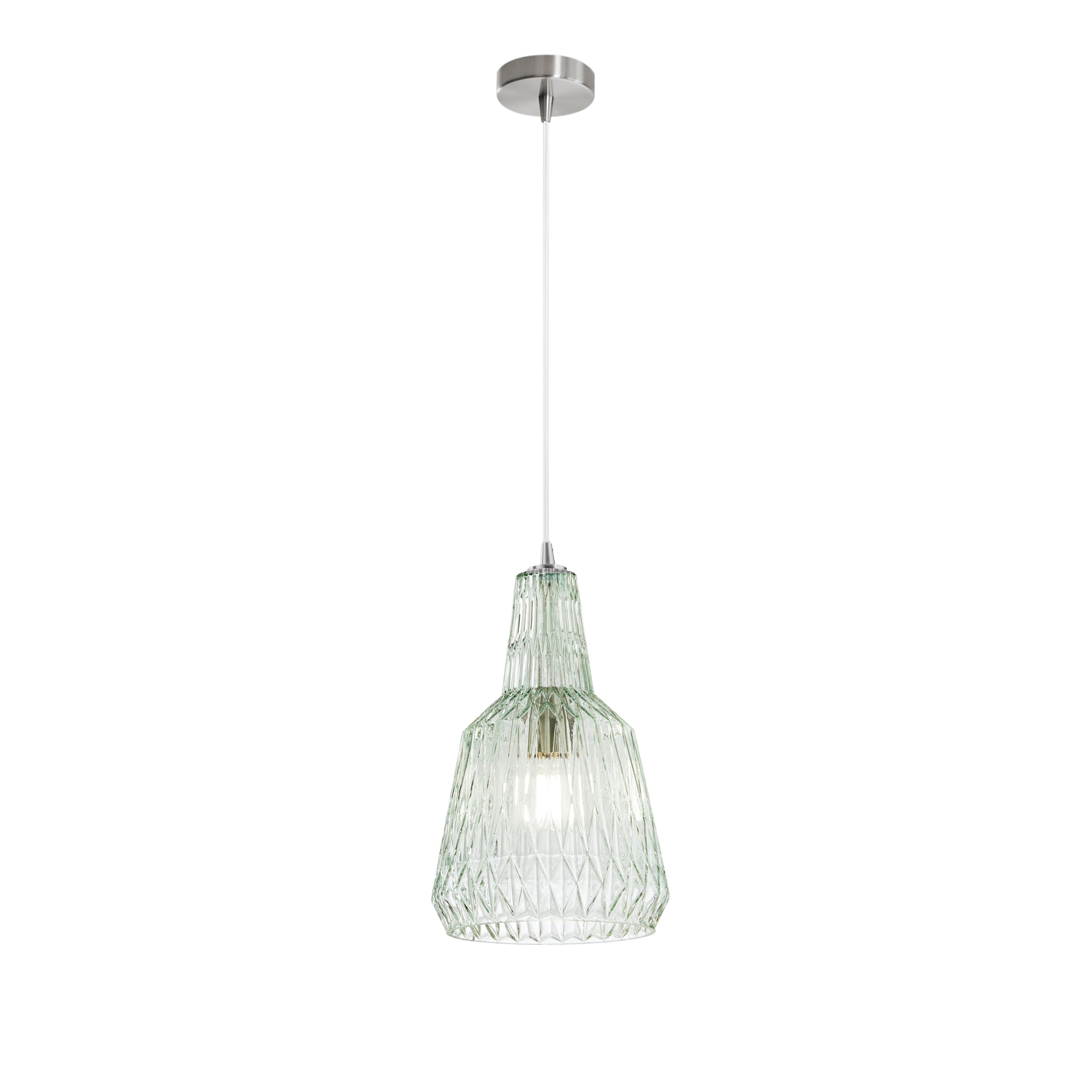 SOSPENSIONE GALWAY VERDEMARE 1XE27 23X150CM