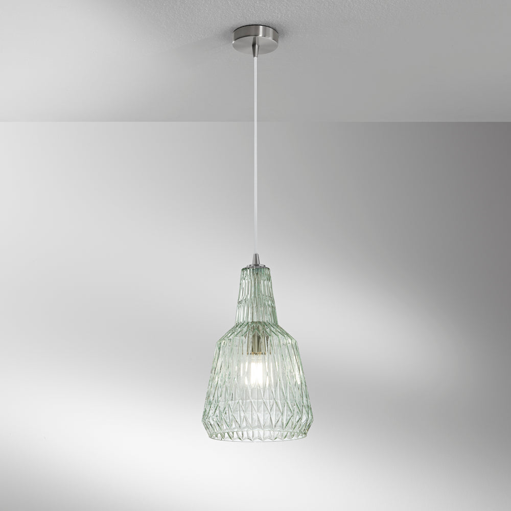 SOSPENSIONE GALWAY VERDEMARE 1XE27 23X150CM