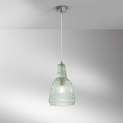 SOSPENSIONE GALWAY VERDEMARE 1XE27 23X150CM