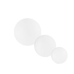 LAMPADA LED RICARICABILE GECO SFERA BIANCO IN POLIETILENE LED 4W 240LM RGBW DIMM. IP65 TELECOMANDO I