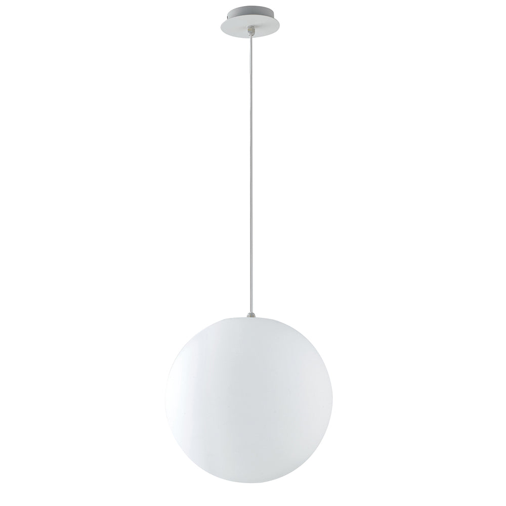 SOSPENSIONE DA GIARDINO GECO SFERA BIANCA 1XE27 IP44 30X150CM