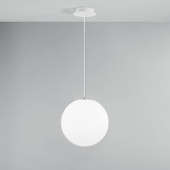 SOSPENSIONE DA GIARDINO GECO SFERA BIANCA 1XE27 IP44 30X150CM