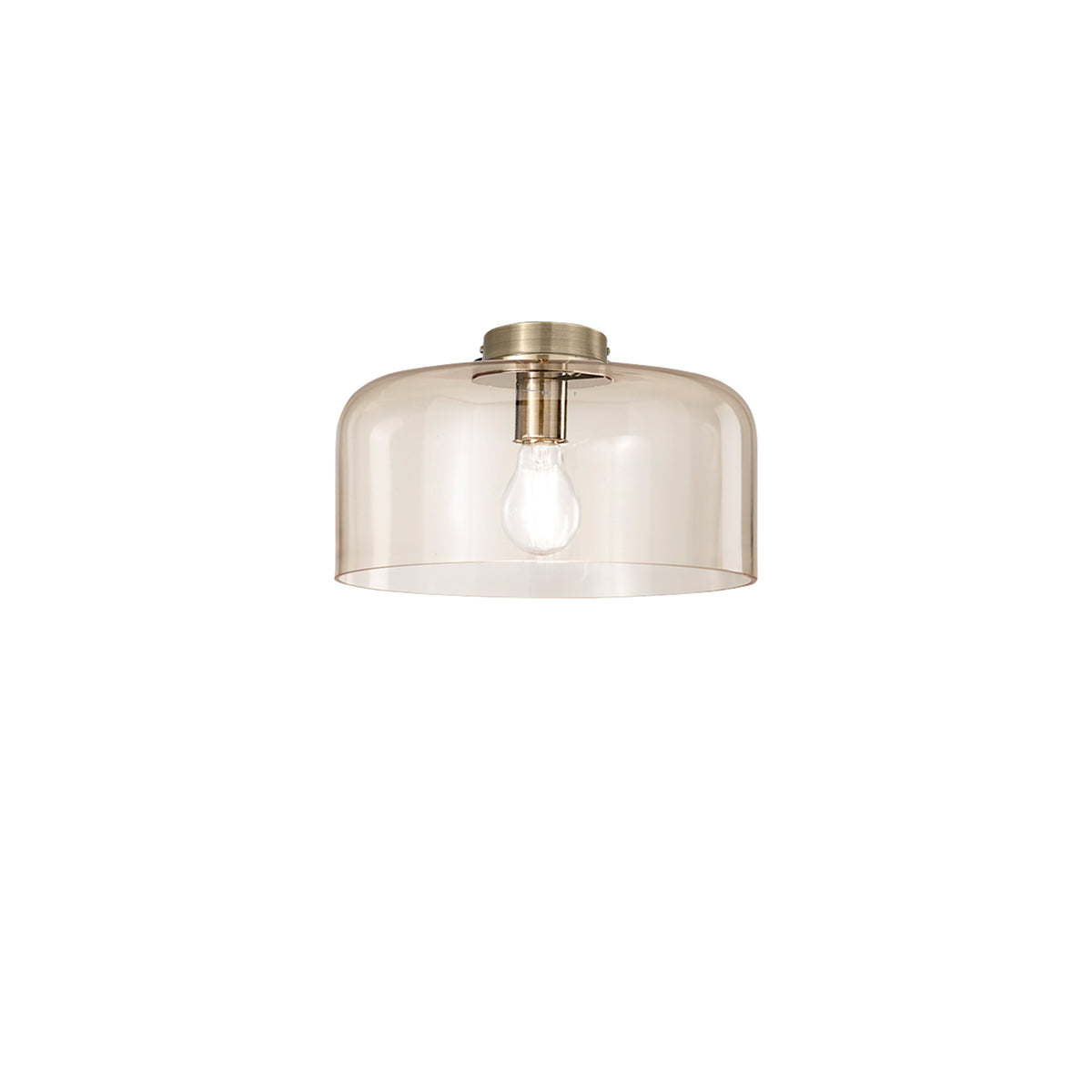 PLAFONIERA GIBUS AMBRA 1XE27 30X30X23CM