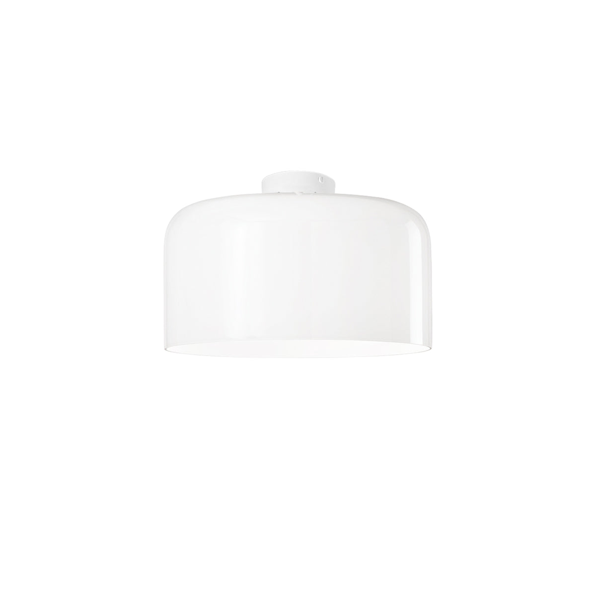 PLAFONIERA GIBUS BIANCA 1XE27 35X35X23CM