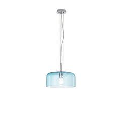 SOSPENSIONE GIBUS TURCHESE 1XE27 30X30X150CM