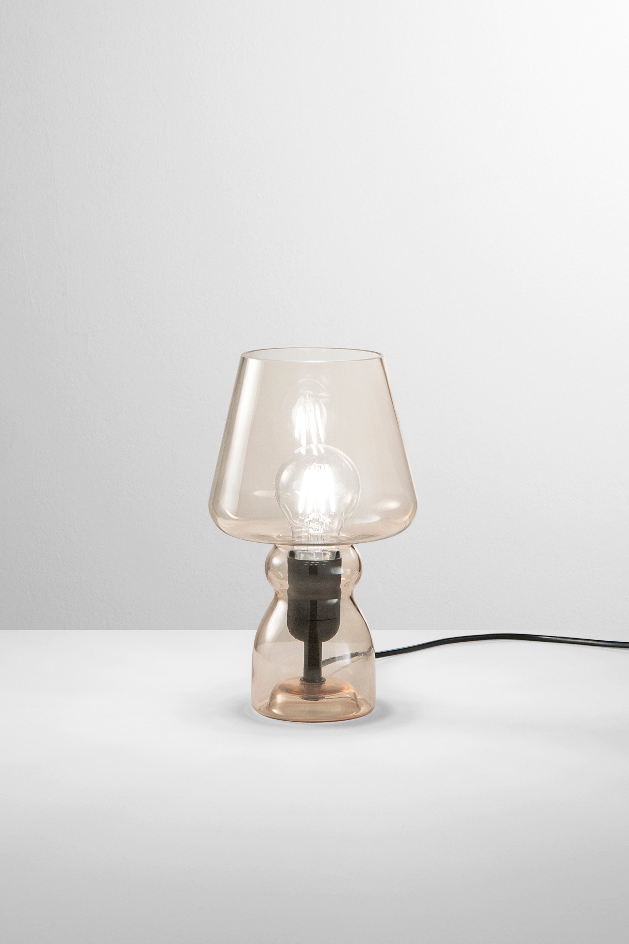 LUMETTO GLEAM AMBRA 1XE27 17X255CM