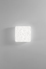 PLAFONIERA GROWLER BIANCA IN PMMA 16W CCT 3000/4000/6500K 27X27CM*5.5CM