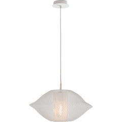 SOSPENSIONE HAREM BIANCA 1XE27 40XX40X150CM