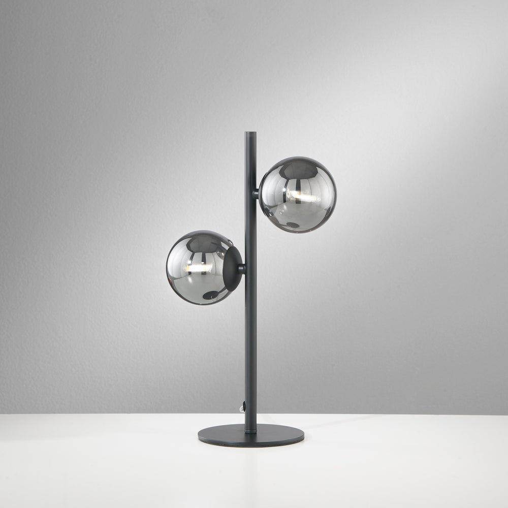 LAMPADA DA TAVOLO HONEY NERA 2XG9 23,4X14X40CM