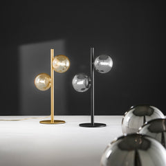 LAMPADA DA TAVOLO HONEY NERA 2XG9 23,4X14X40CM