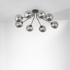 PLAFONIERA HONEY NERA 8XG9 28X88,4X80,8CM