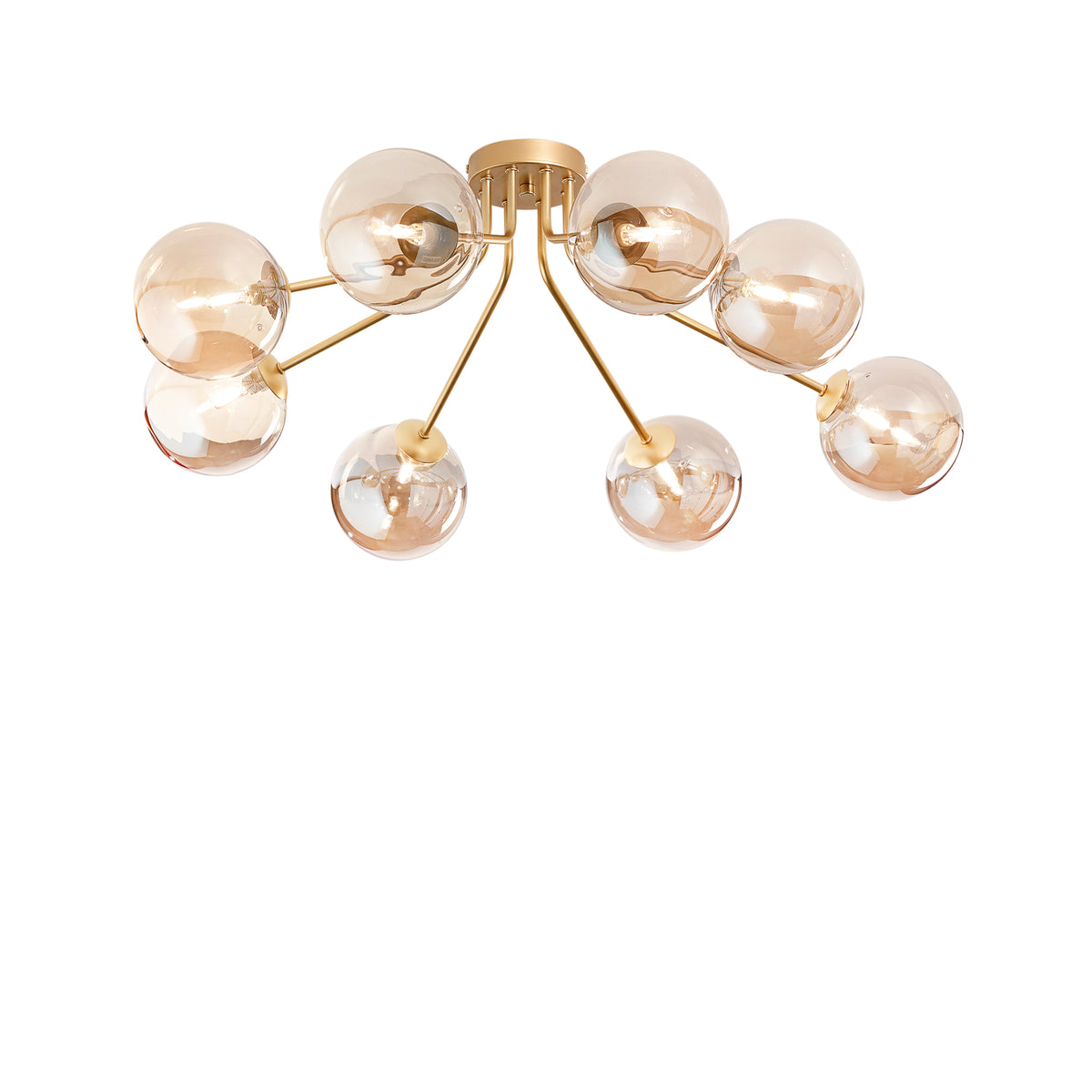 PLAFONIERA HONEY ORO 8XG9 88,4X80,8X28CM