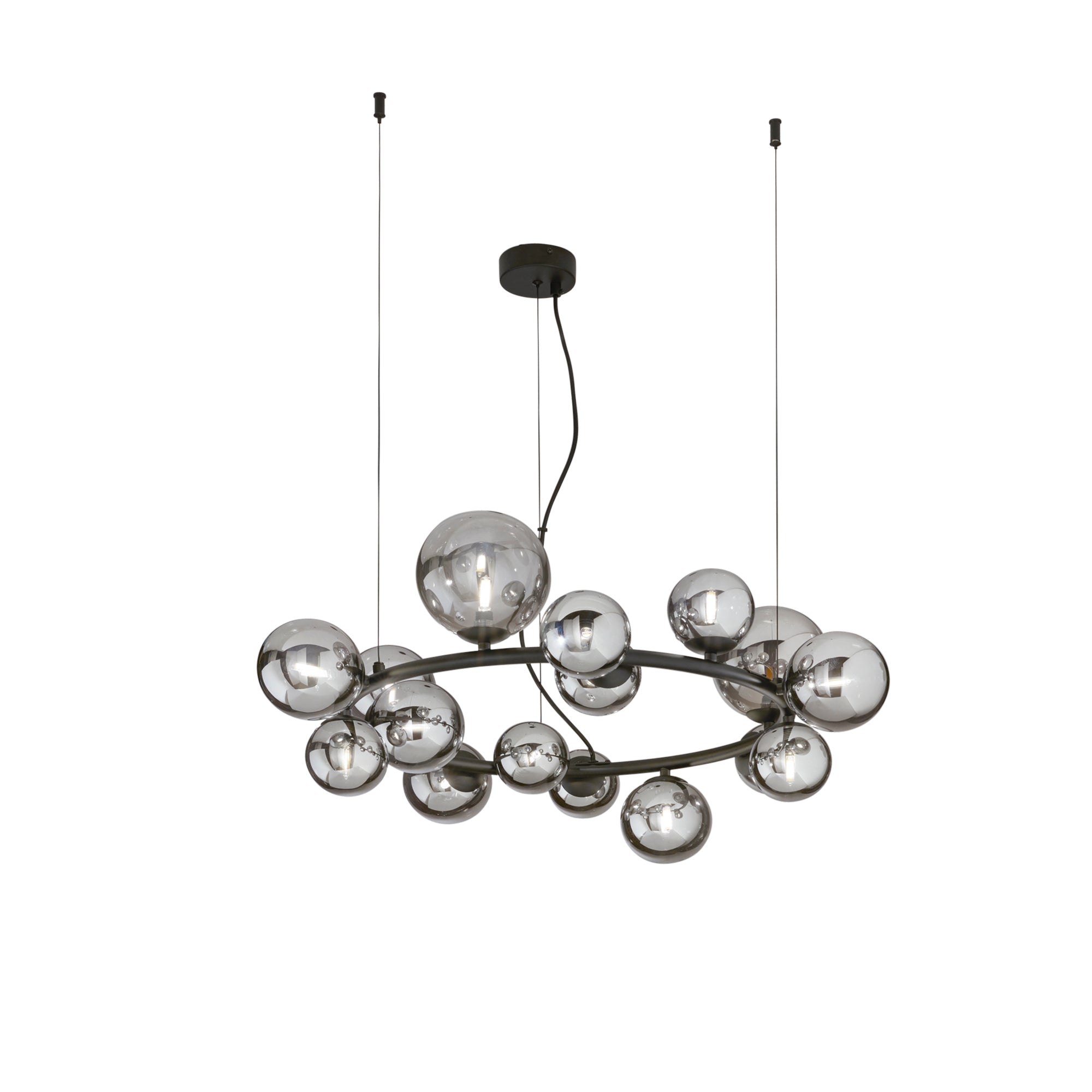 SOSPENSIONE HONEY NERA 16XG9 82X82X161CM