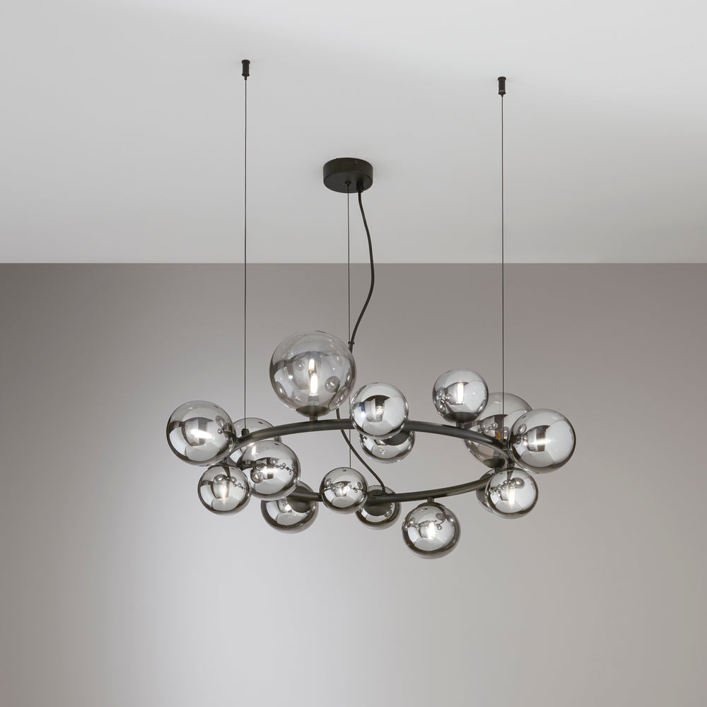 SOSPENSIONE HONEY NERA 16XG9 82X82X161CM