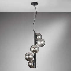 SOSPENSIONE HONEY NERA 5XG9 36,1X60,4X183CM
