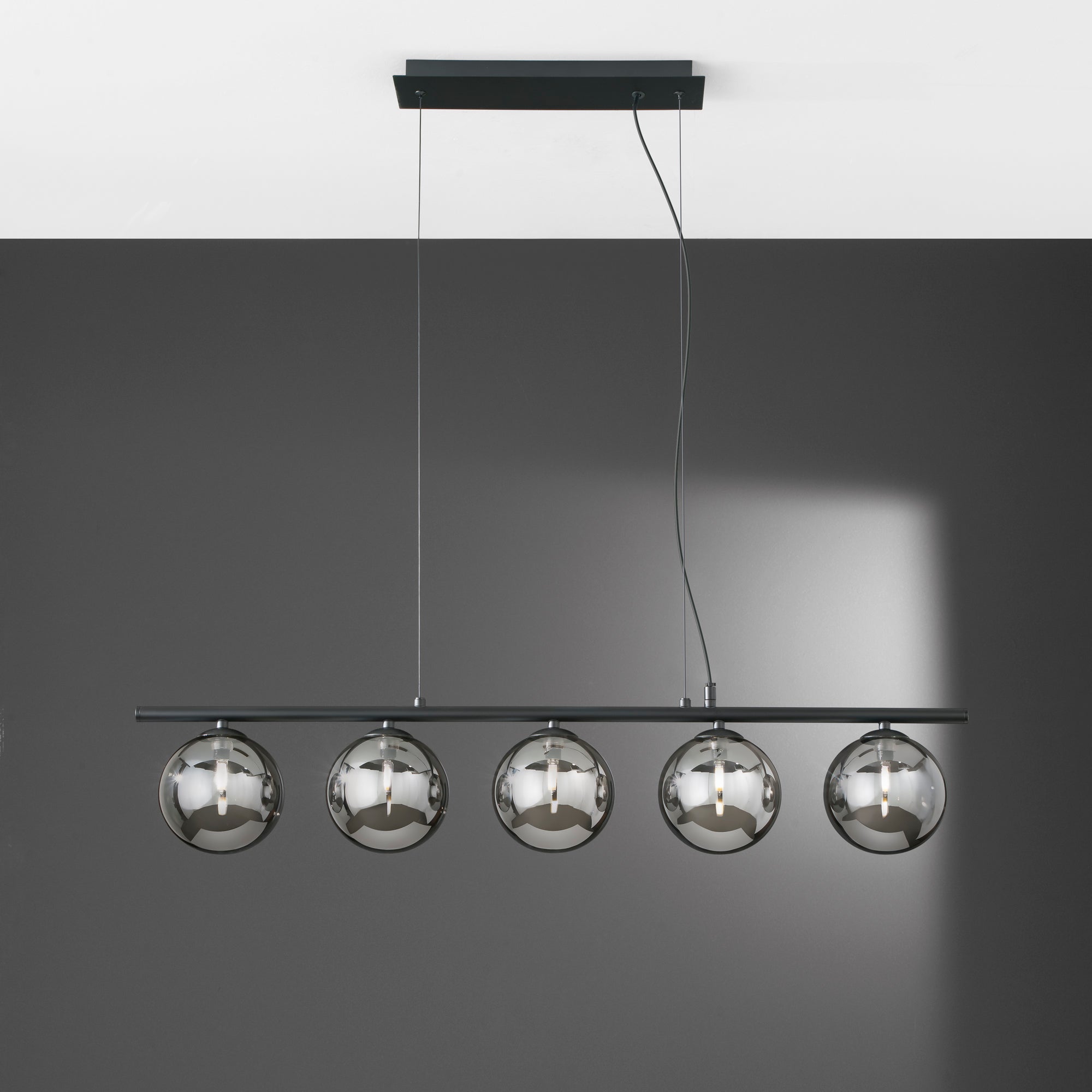 SOSPENSIONE HONEY NERA 5XG9 100X15X166CM