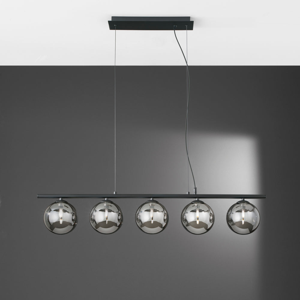 SOSPENSIONE HONEY NERA 5XG9 100X15X166CM