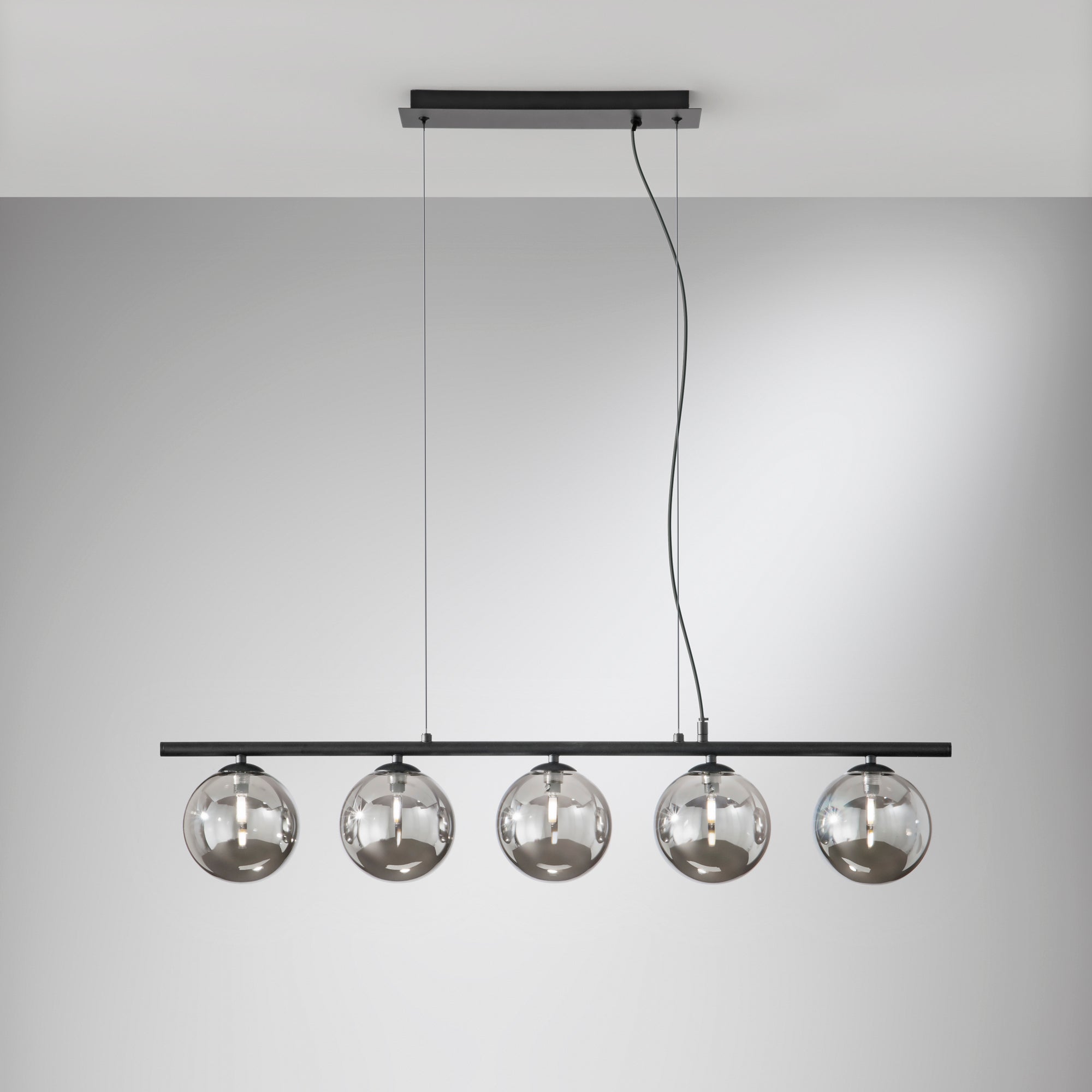 SOSPENSIONE HONEY NERA 5XG9 100X15X166CM