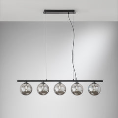 SOSPENSIONE HONEY NERA 5XG9 100X15X166CM