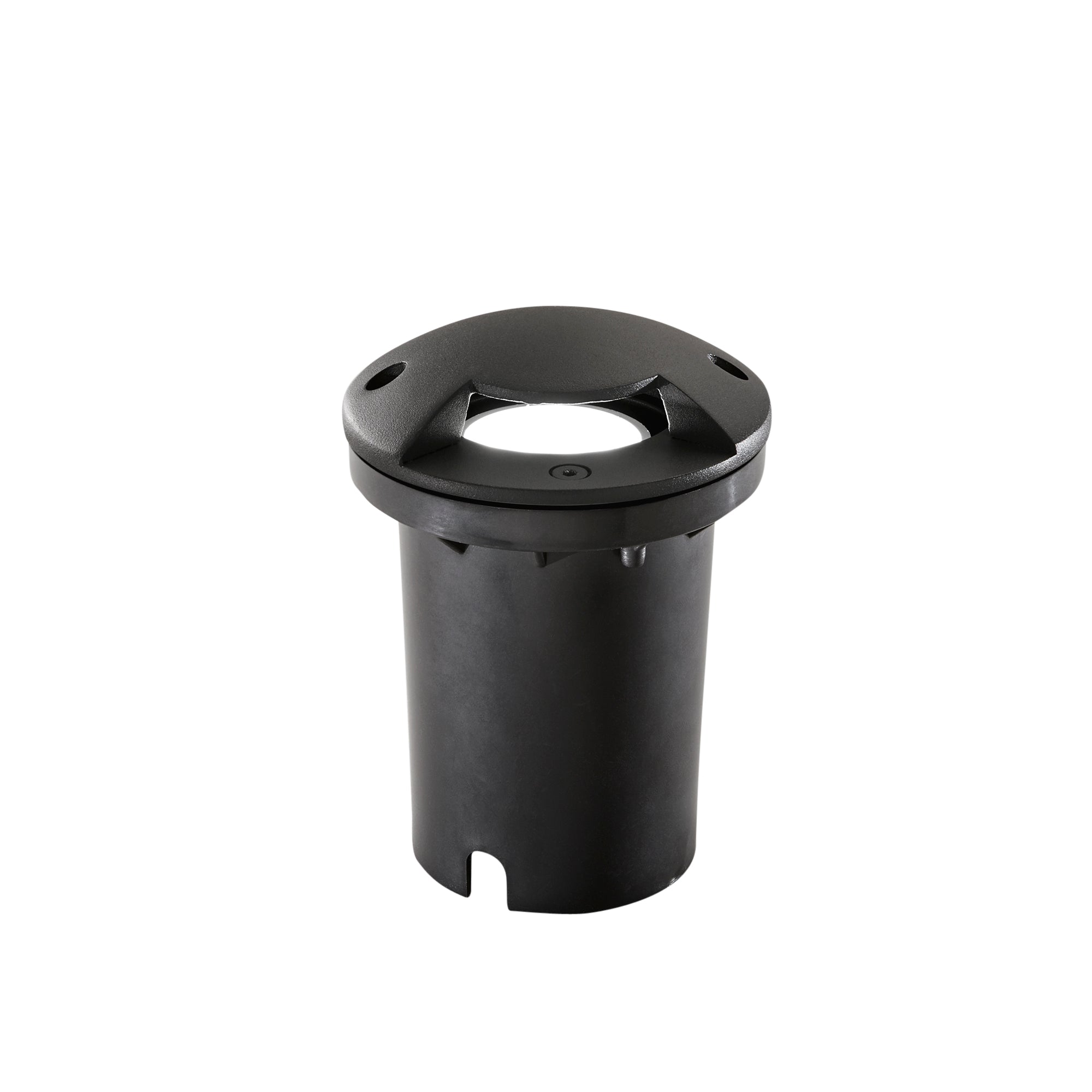 "Faro carrabile HUMMER rotondo in acciaio inox antracite"