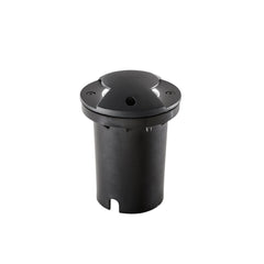 "Faro carrabile HUMMER rotondo in acciaio inox antracite biemissione"
