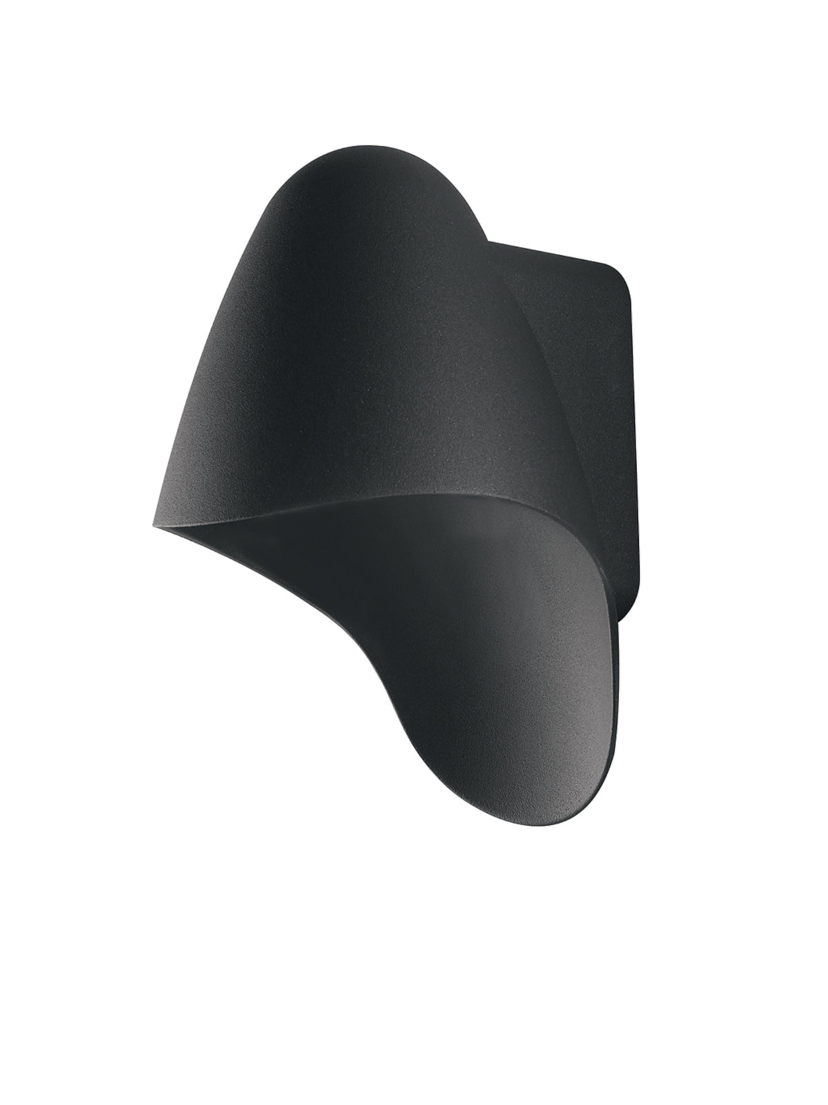 "Applique HURACAN in alluminio antracite con downlight emission"