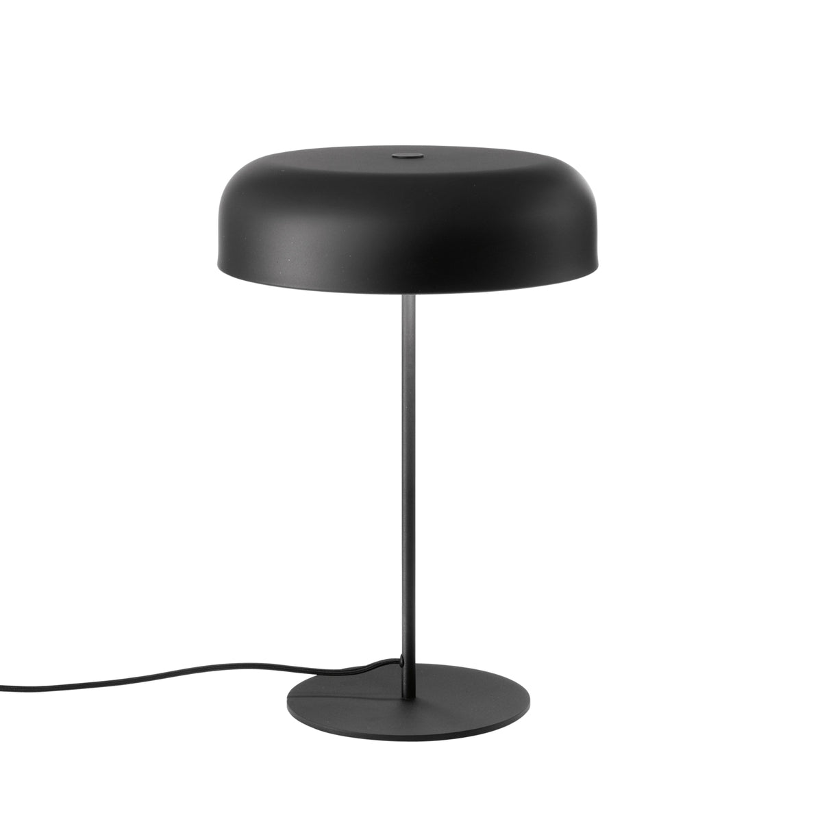 "Lampada da tavolo ICEMAN in metallo nero"