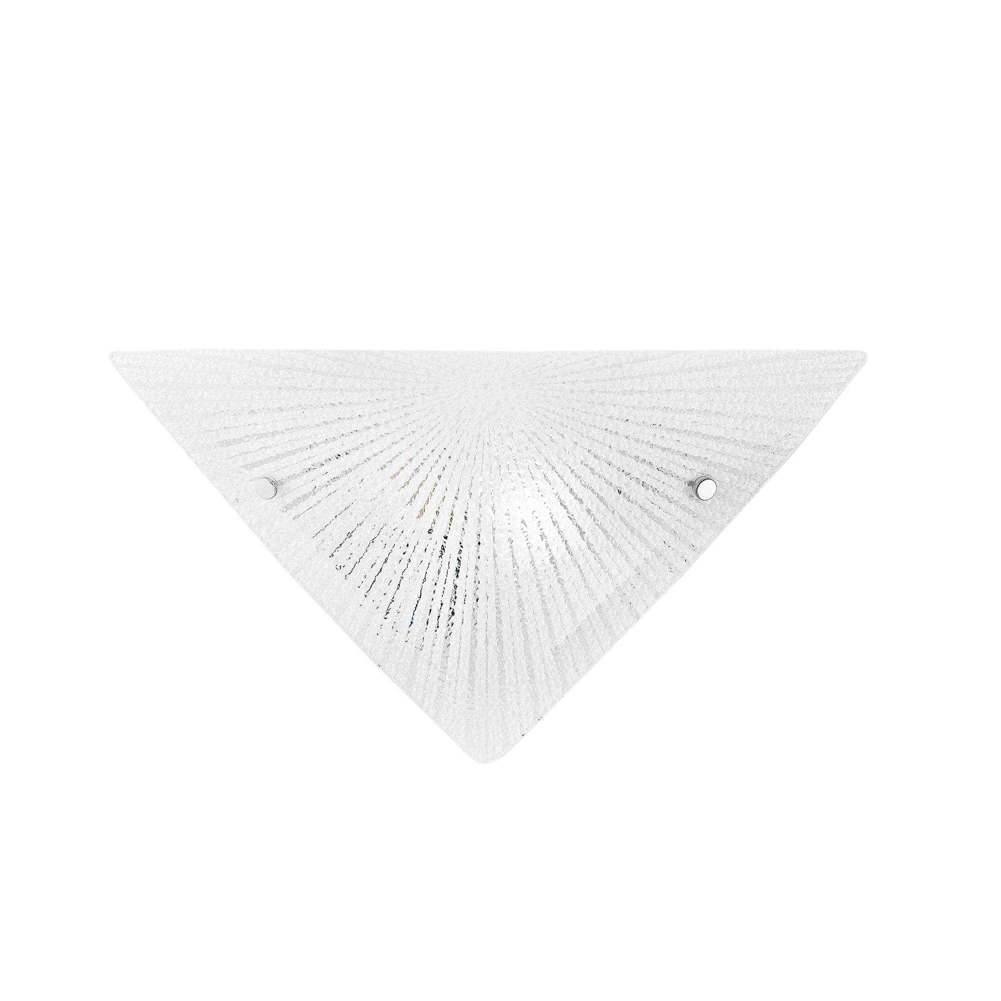 "Applique ISIDE in vetro bianco"