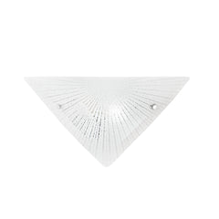 "Applique ISIDE in vetro bianco"