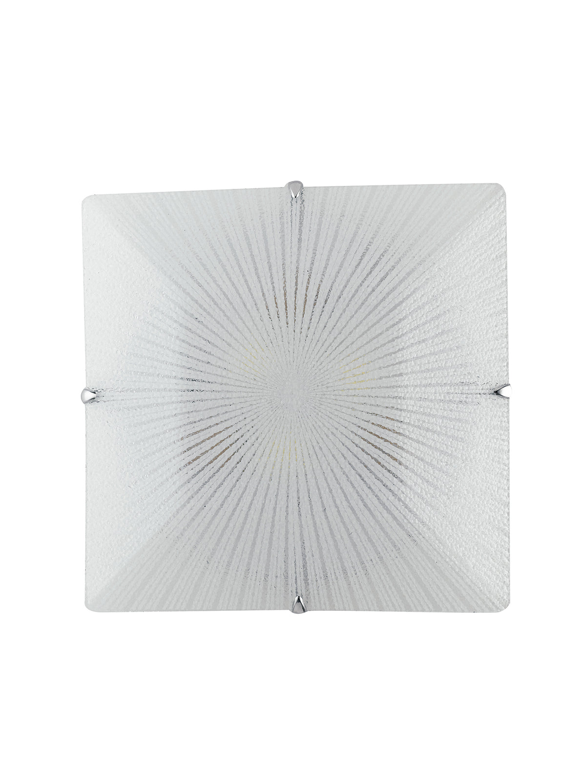 "Plafoniera ISIDE in vetro bianco 30 cm."